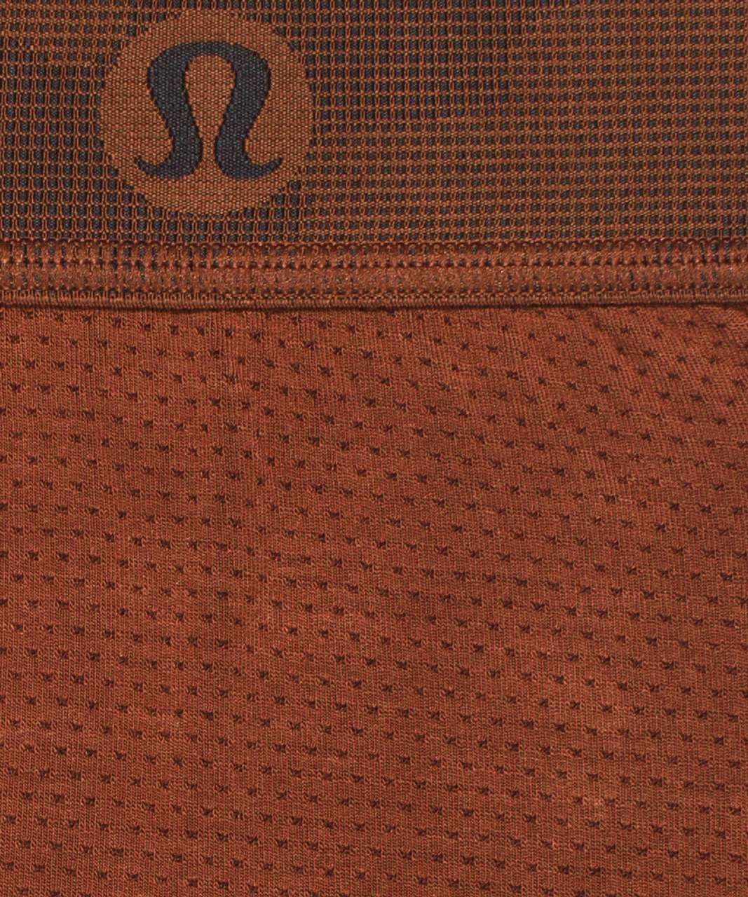 Lululemon Always in Motion Boxer Mesh 5" - Dark Terracotta