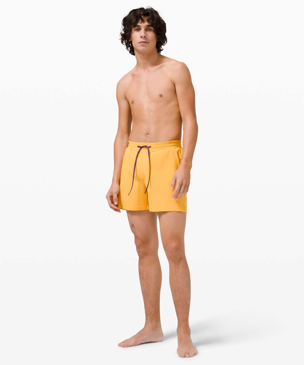 Lululemon Channel Cross Short 5" - Wheat Yellow