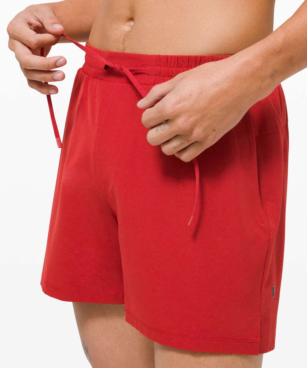 Lululemon Channel Cross Short 5" - Sport Red