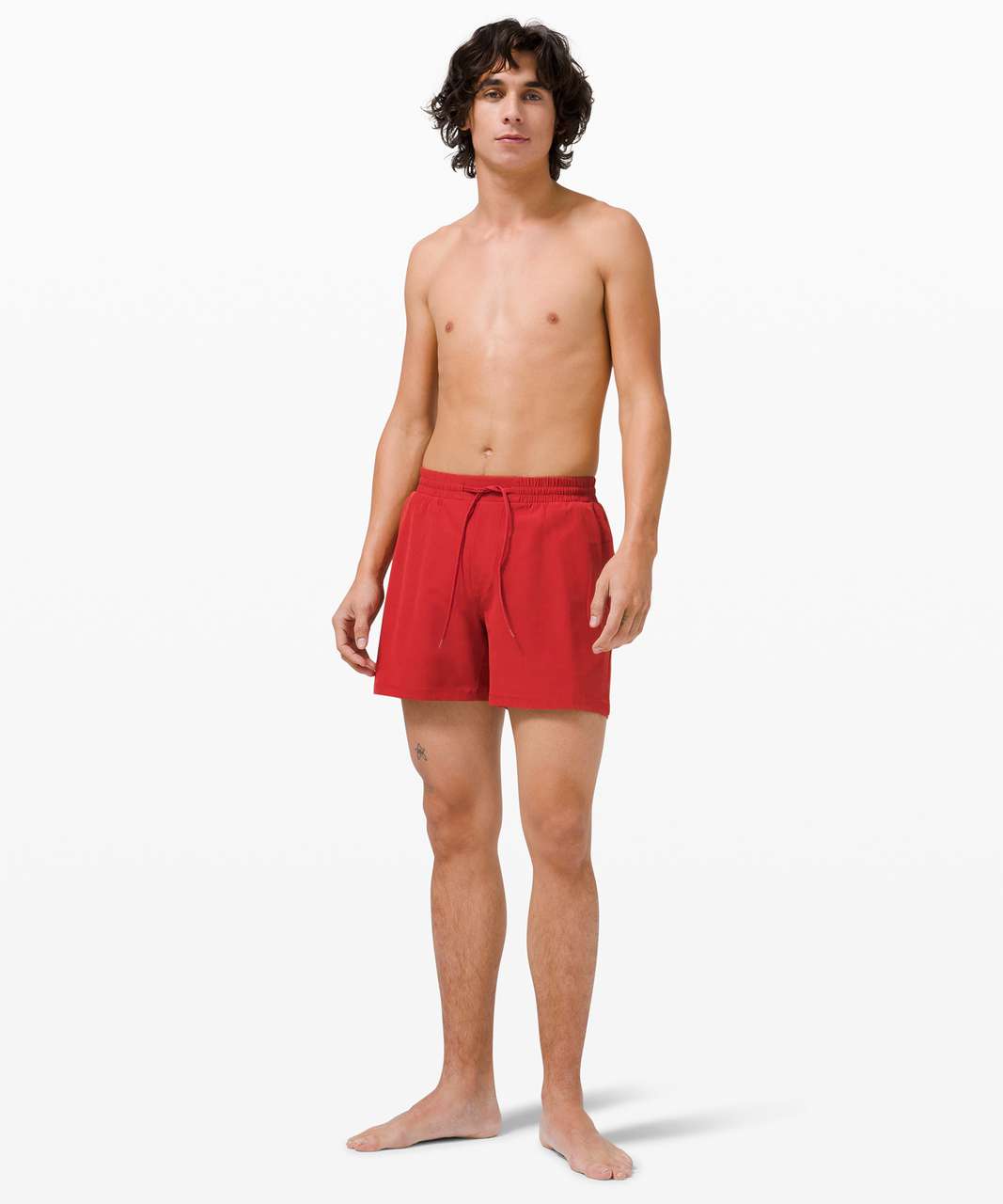 Lululemon Channel Cross Short 5" - Sport Red