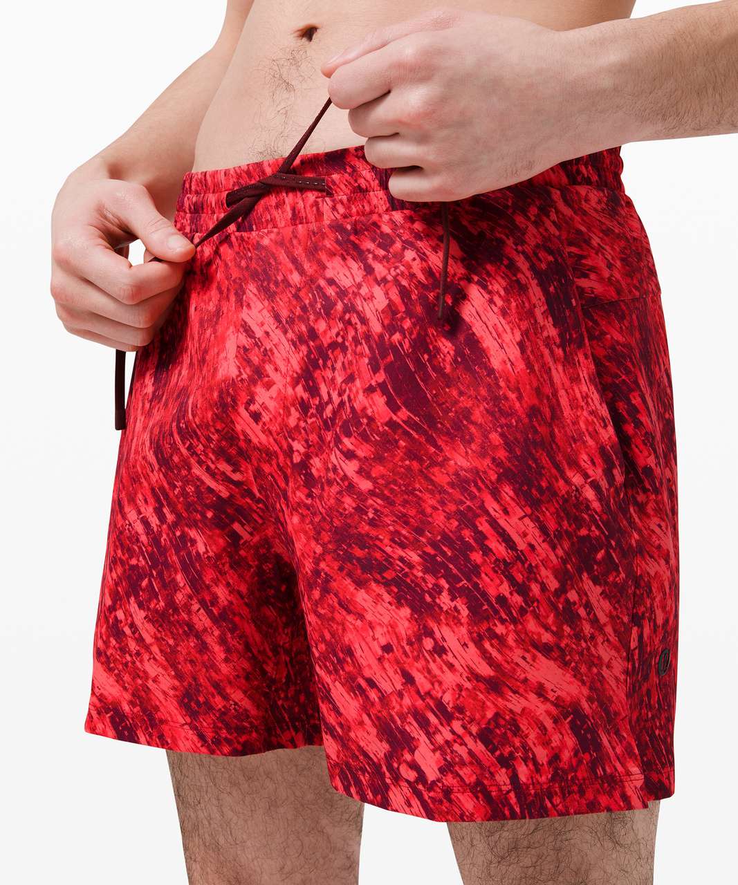 Lululemon Channel Cross Short 5" - Submersion Pink Punch Multi