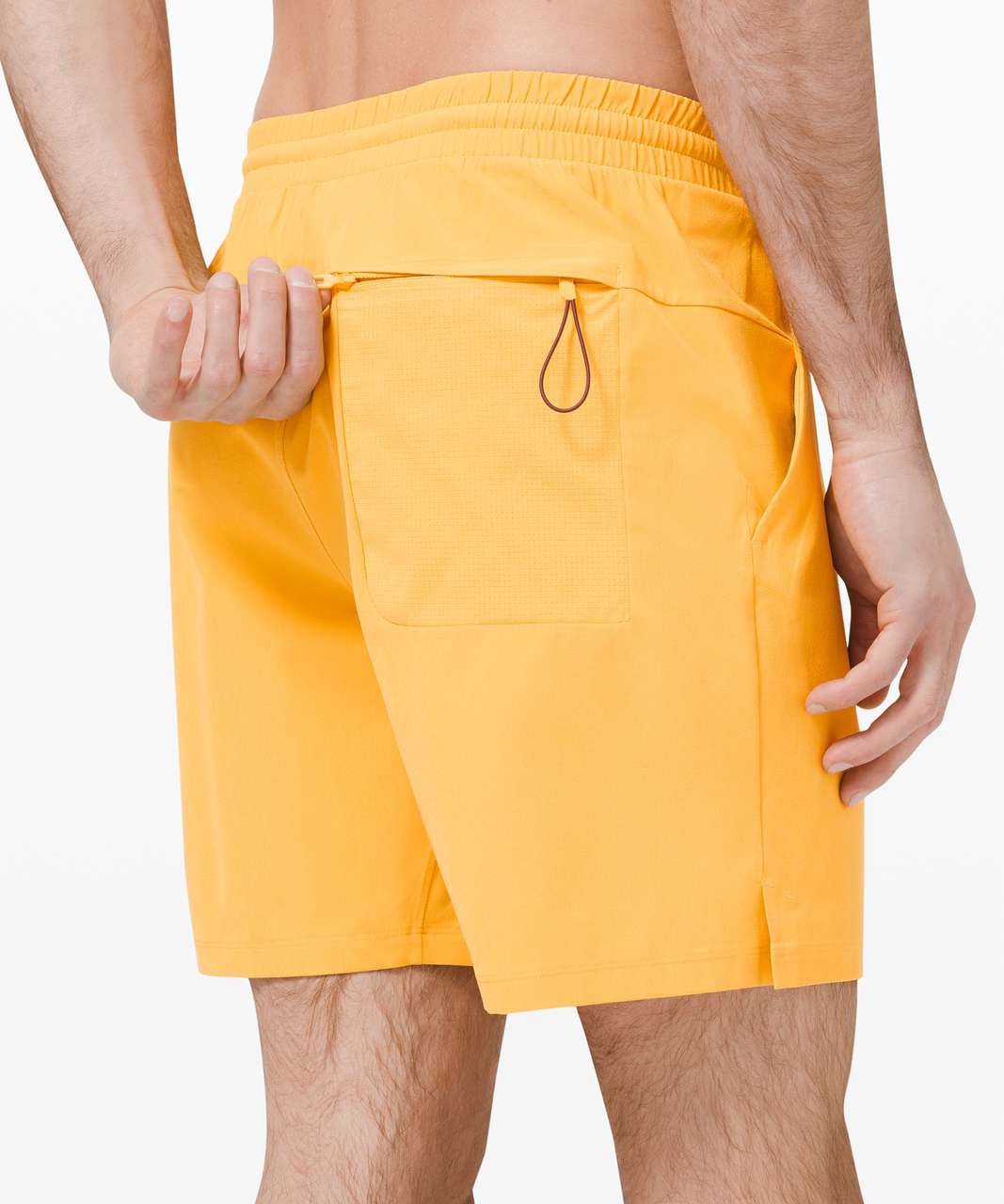 Lululemon Channel Cross Short 7" - Wheat Yellow