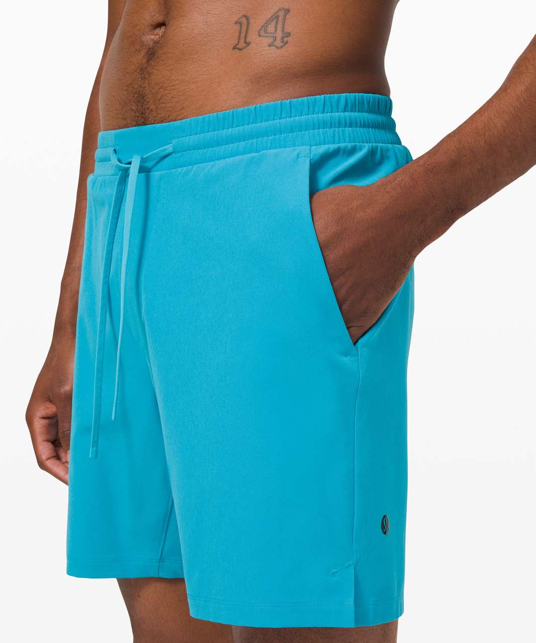 Lululemon Channel Cross Short 7" - Turquoise Tide