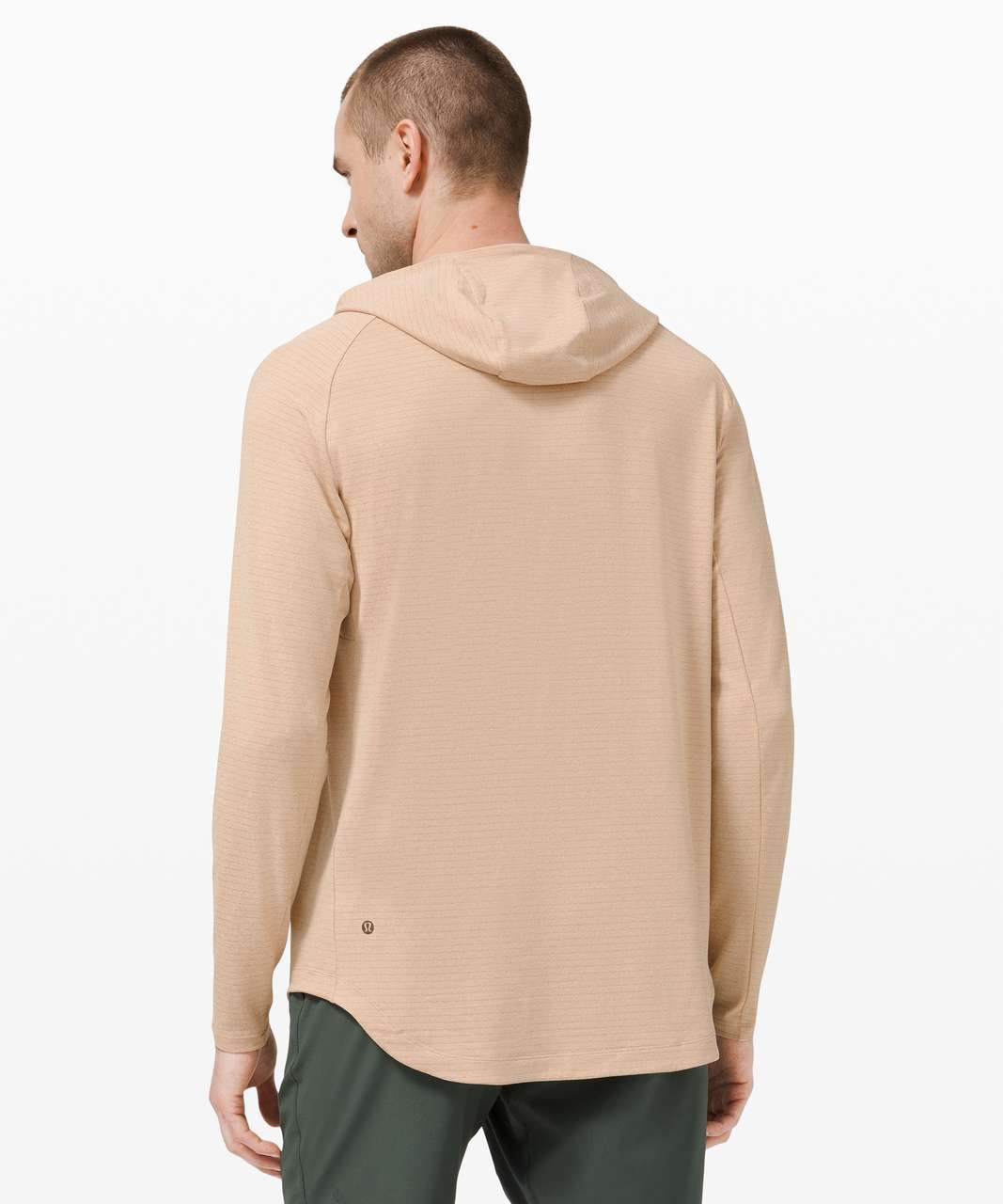 Lululemon Drysense Hoodie - Heathered Cafe Au Lait