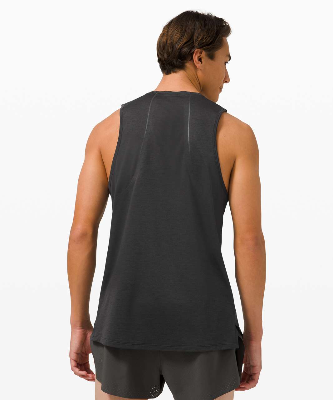 Lululemon Fast and Free Tank *Recycled - Heathered Black / Heathered Black