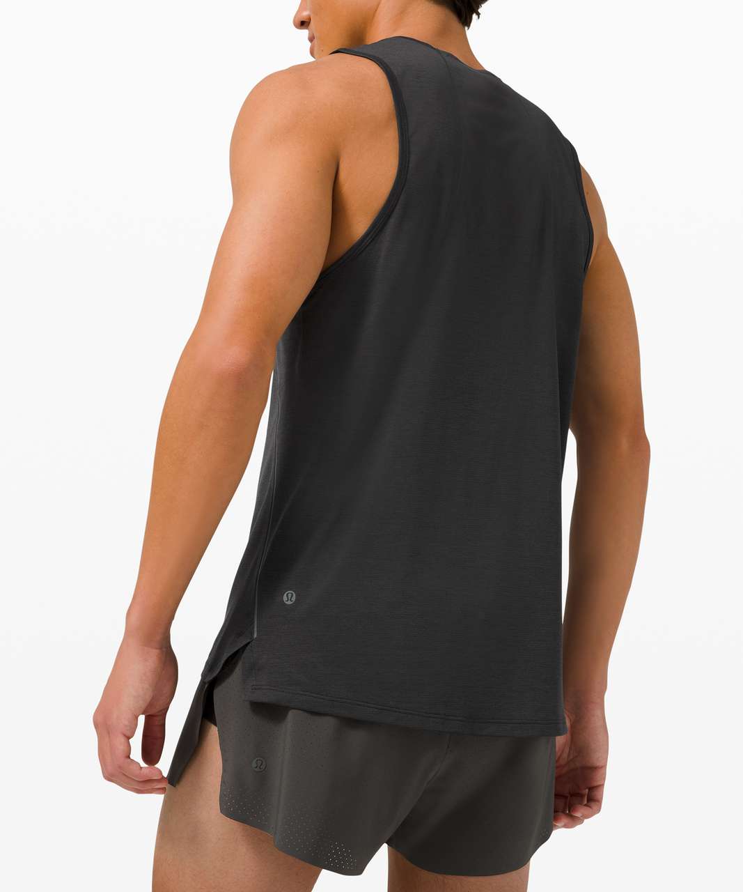 Lululemon Fast and Free Tank *Recycled - Heathered Black / Heathered Black