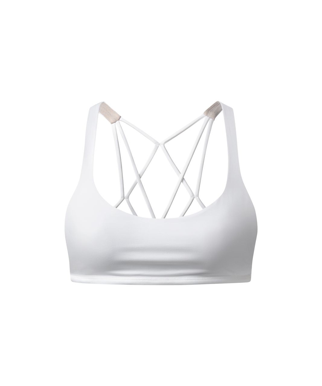 Lululemon Free To Be Zen Bra - White - lulu fanatics