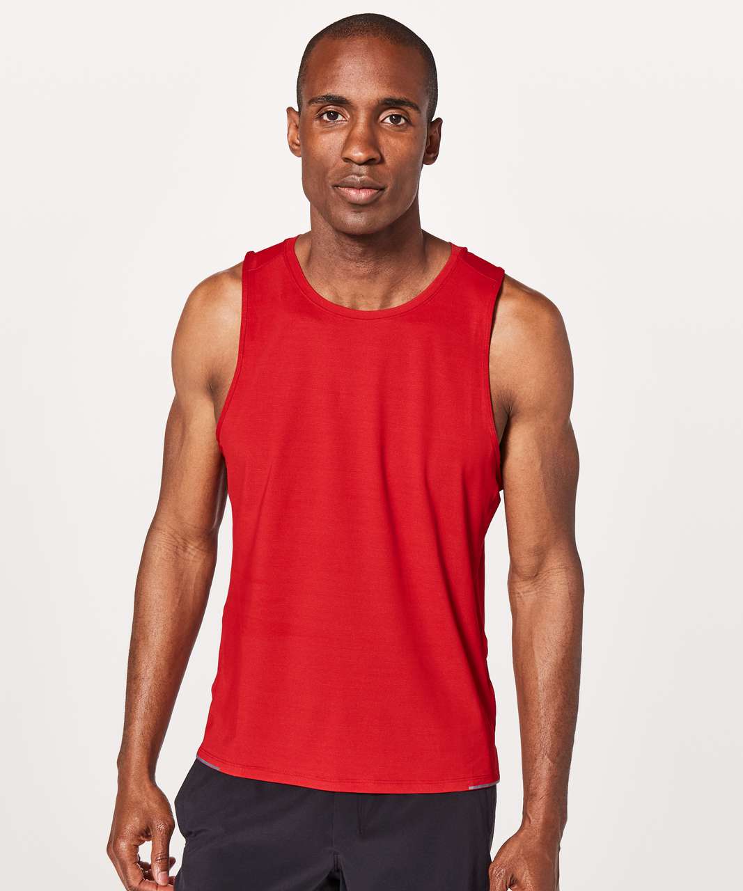 Lululemon Lightweight Stretch Running Short Sleeve Shirt - Love Red - lulu  fanatics