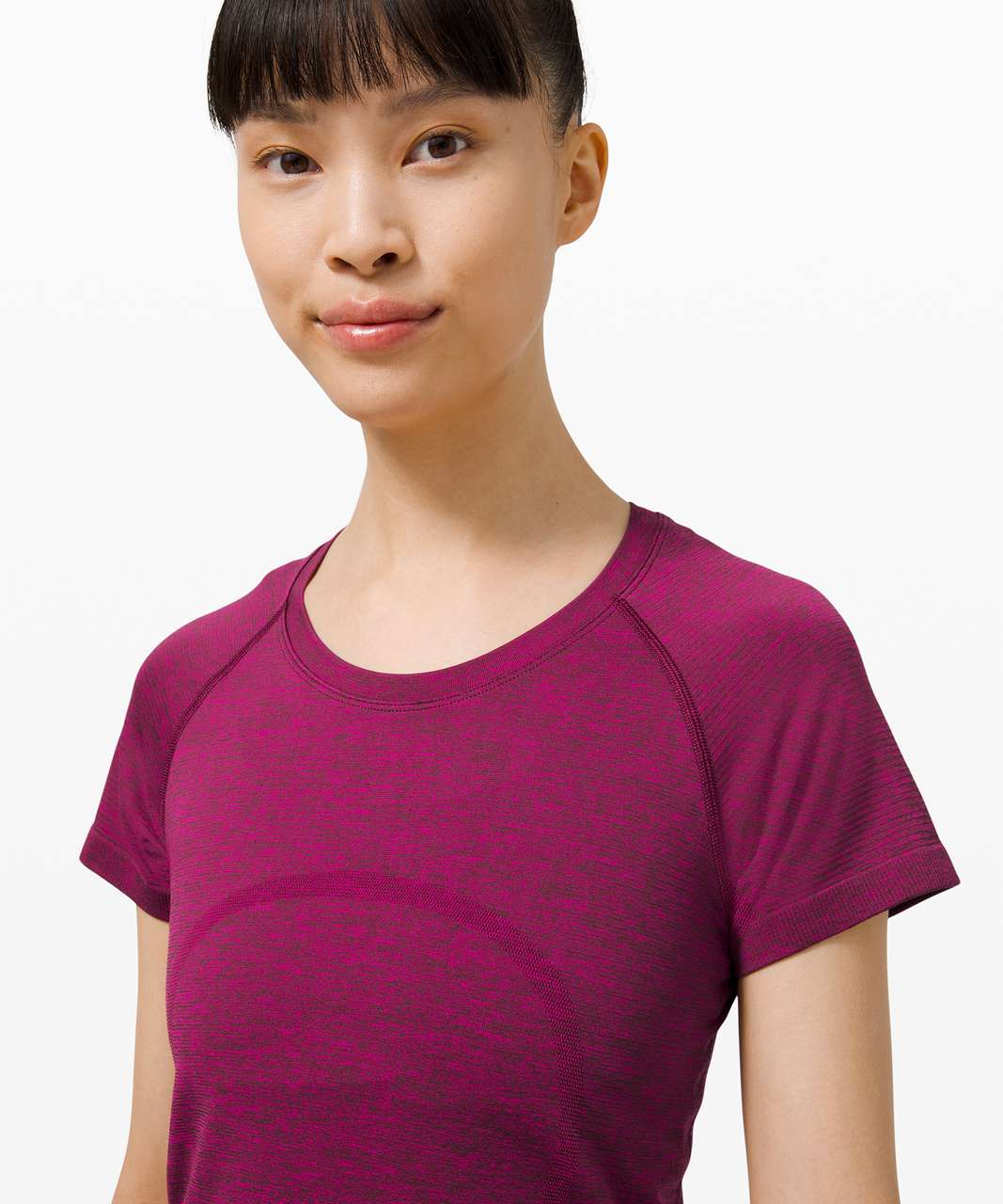 Lululemon Swiftly Tech Short Sleeve 2.0 - Ripened Raspberry / Red Merlot