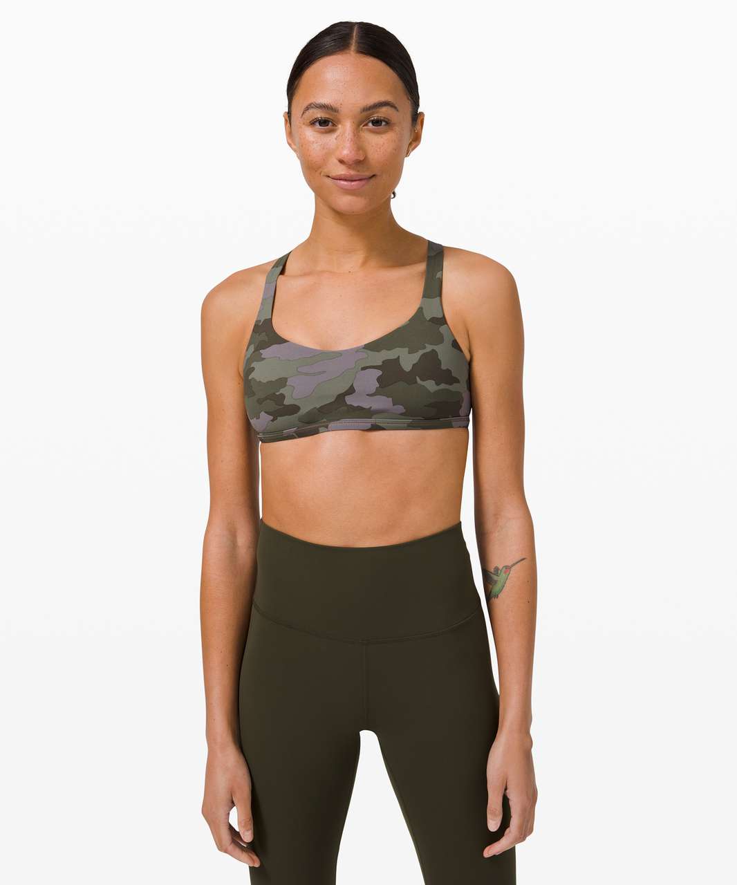 Lululemon Wild Light Support, A/b Cup In Reptilia Jacquard