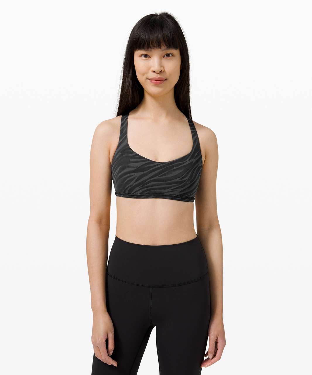 Lululemon Free to Be Bra - Wild *Light Support, A/B Cup - Le Tigre Camo  Deep Coal Multi - lulu fanatics