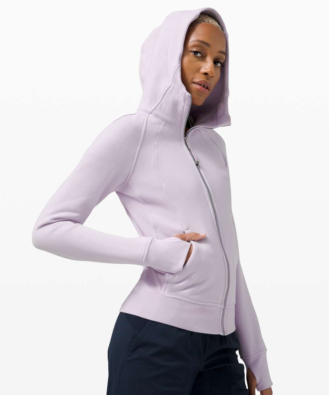 Lululemon Scuba Hoodie *Light Cotton Fleece - Lavender Dew - lulu