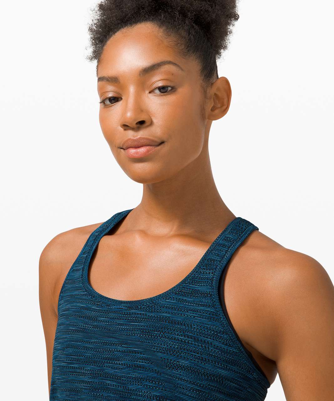 Lululemon Swiftly Tech Racerback 2.0 - Prism Stripe Turquoise Tide Multi