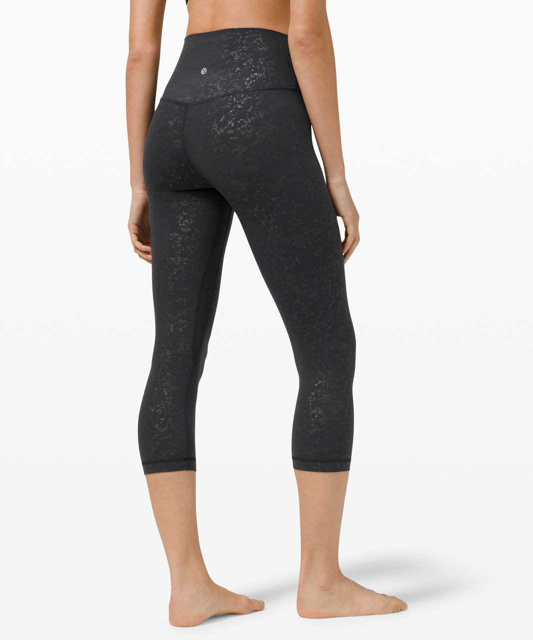 Lululemon Align High-Rise Pant 25 - Yogo Emboss Black / Black - lulu  fanatics