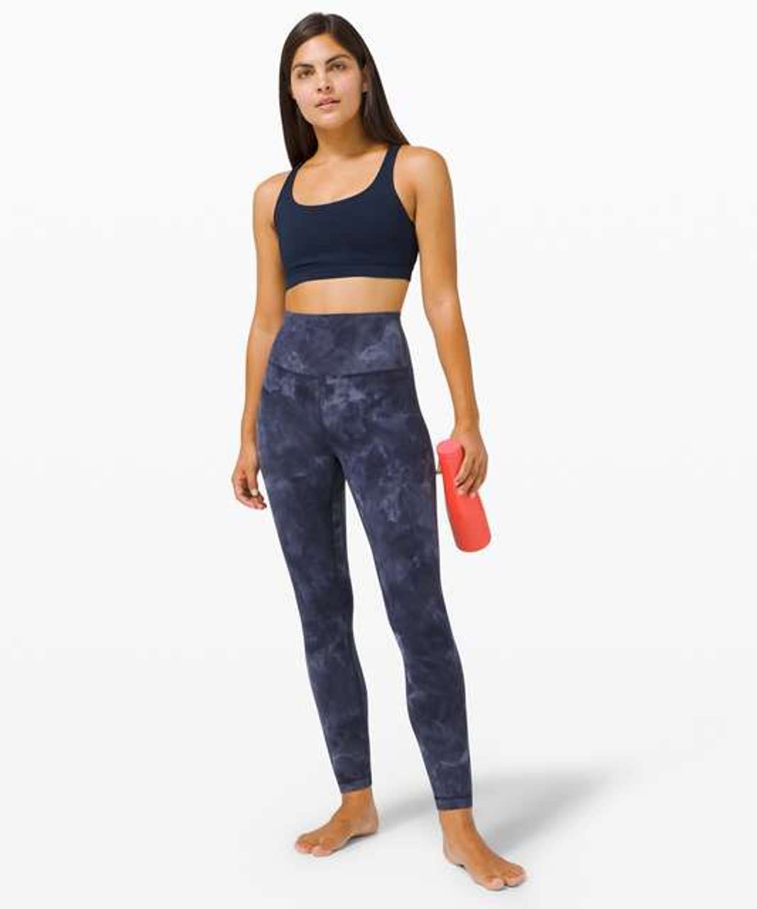 Lululemon Align Pant 25”L HR Size 0 Diamond Dye Lunar Rock True Navy DD5R  11537