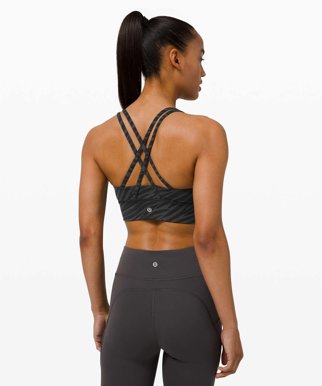 Lululemon + Energy Bra Long Line Medium Support, B–D Cup