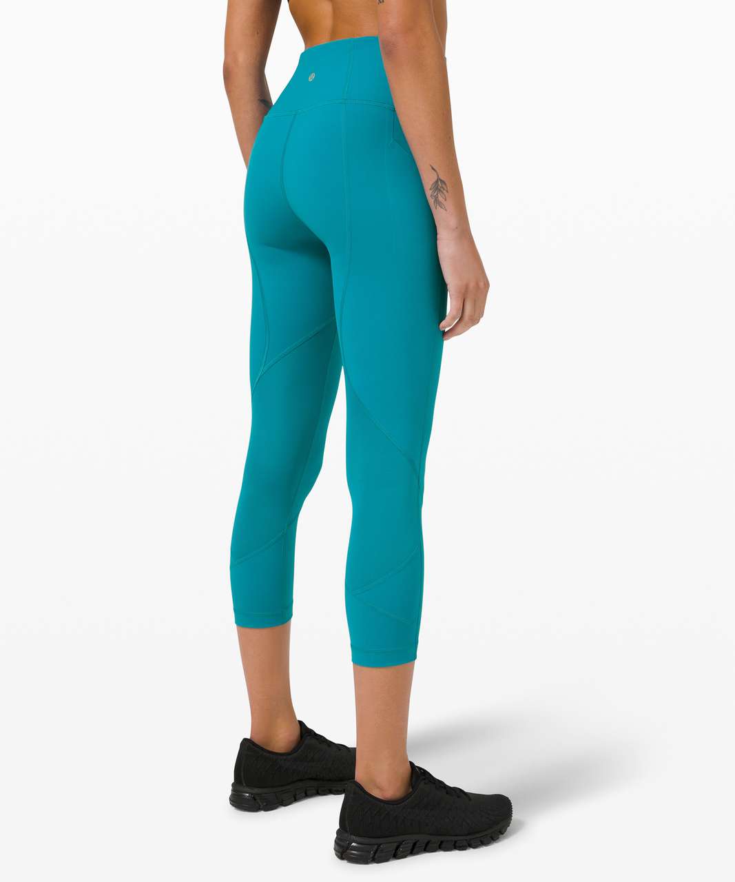 Lululemon Pace Rival High-Rise Crop 22 - Velocity Mesh Island