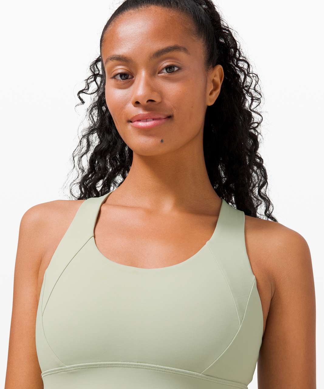 Lululemon Free To Be Elevated Bra *Light Support, DD/E Cup - Green Fern