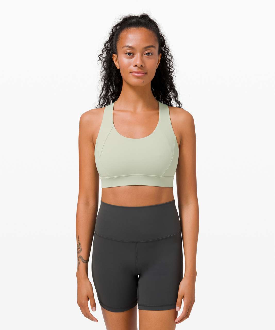 Lululemon Free To Be Elevated Bra *Light Support, DD/E Cup - Green Fern ...