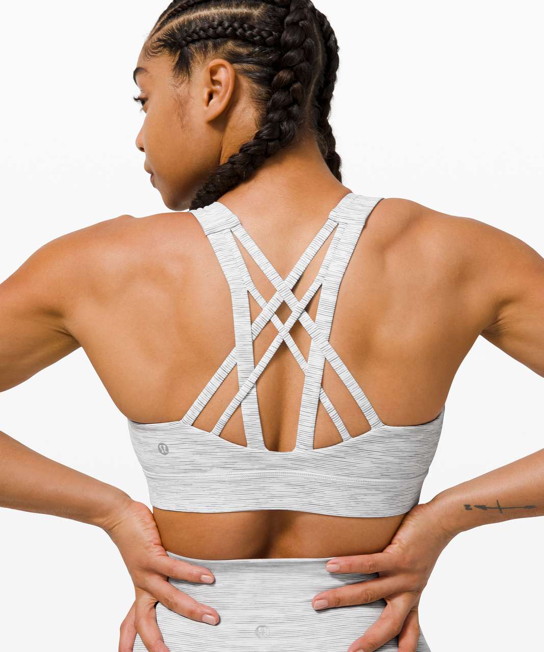 Lululemon Free To Be Elevated Bra *Light Support, DD/E Cup - Wee Are From Space Nimbus Battleship