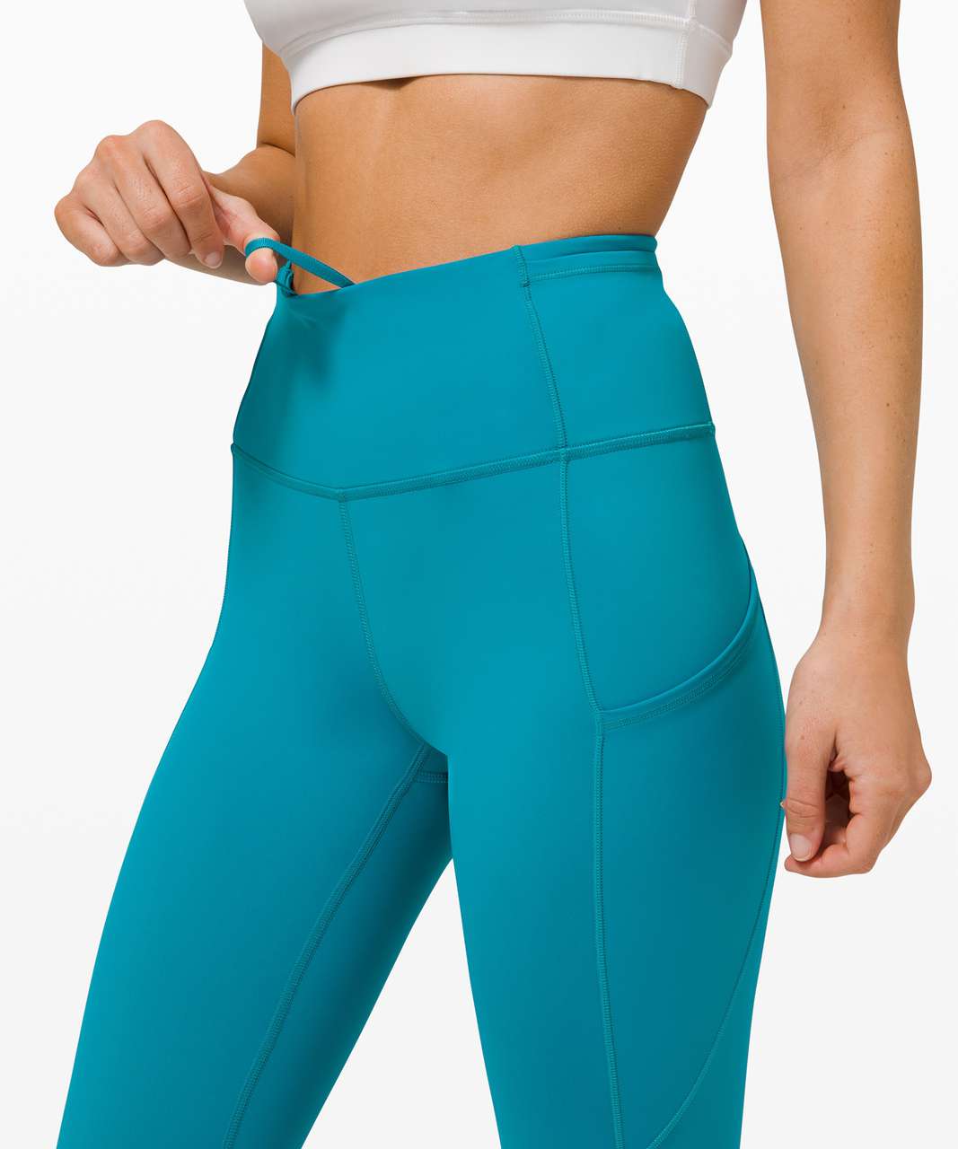 Hawaiian blue fast and free! Went with a size 2 and fits perfect!!! :) this  color is magnificent! : r/lululemon