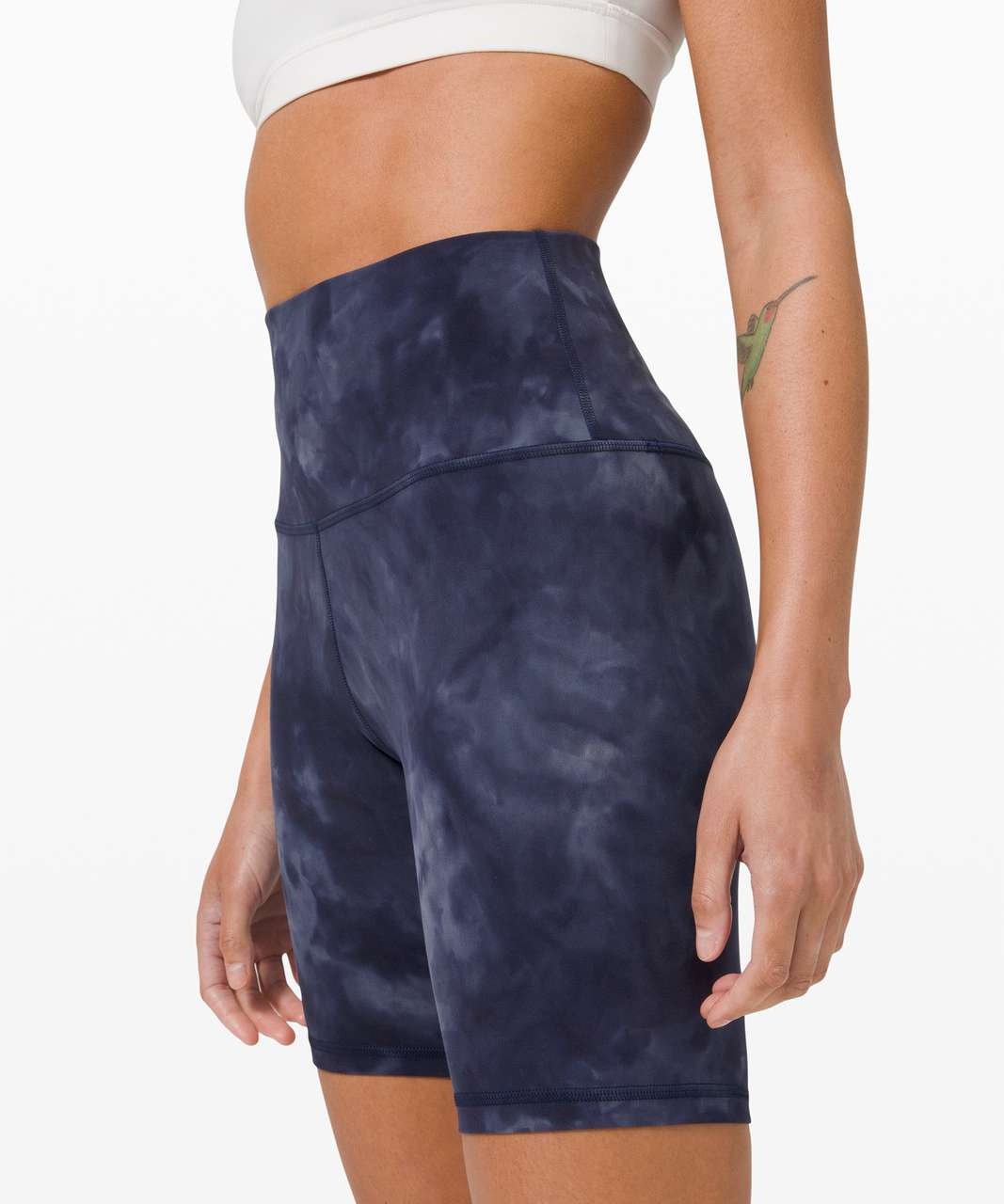 Lululemon Align Short 8" *Diamond Dye - Diamond Dye Asphalt Grey True Navy