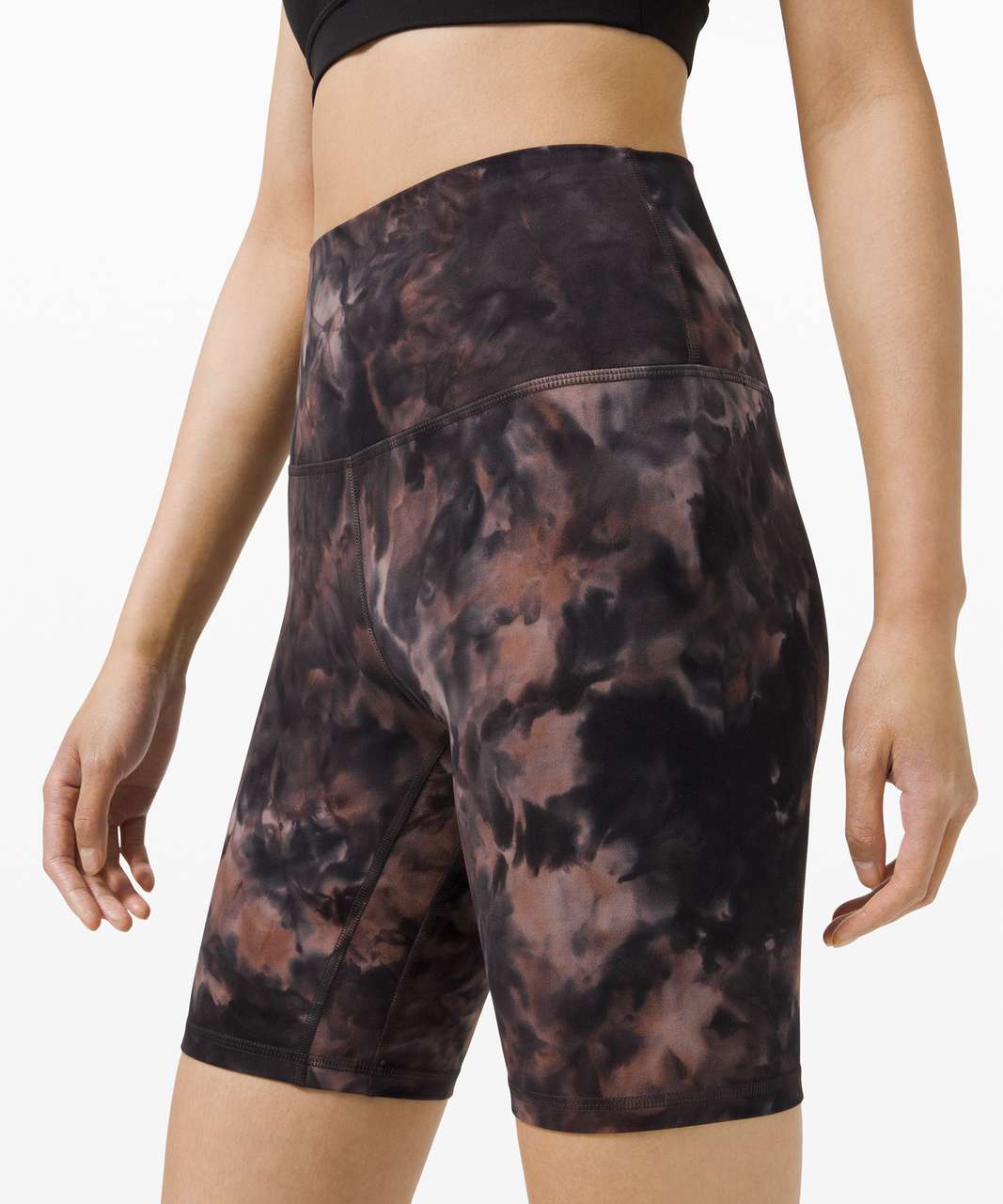 Lululemon Align High-Rise Short 6 - Diamond Dye Seashell Smoky Topaz  Graphite Grey - lulu fanatics