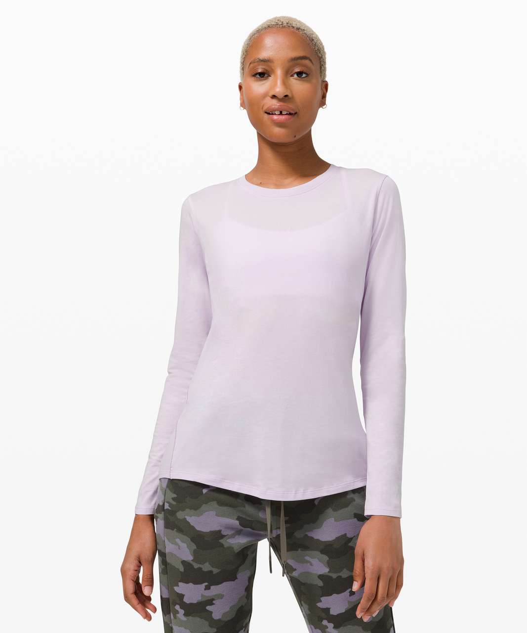 Lululemon Ever Ready Long Sleeve - Lavender Dew - lulu fanatics