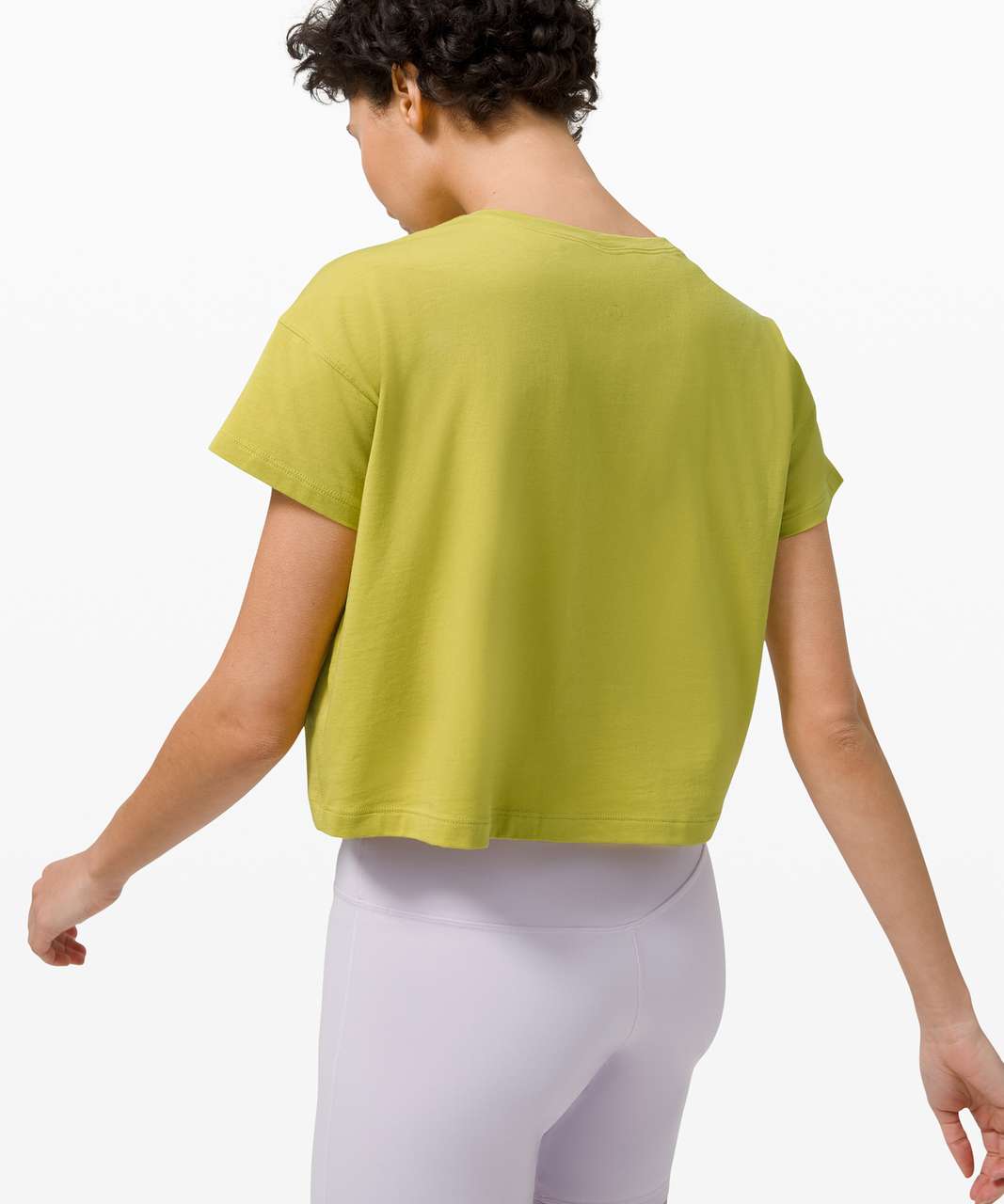 Lululemon Cates Tee - Yellow Pear