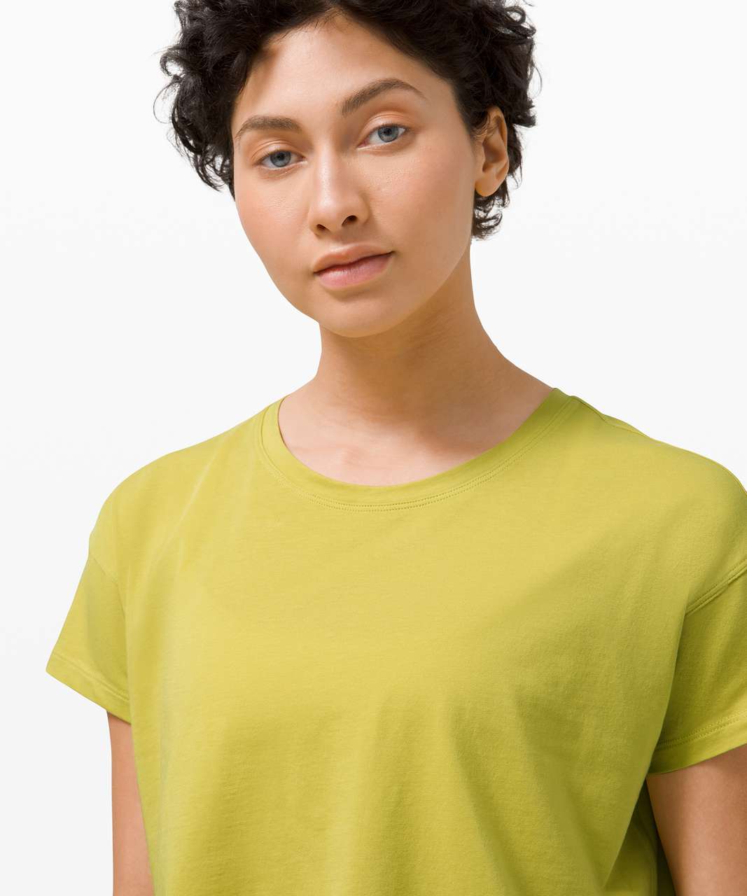 Lululemon Cates Tee - Yellow Pear