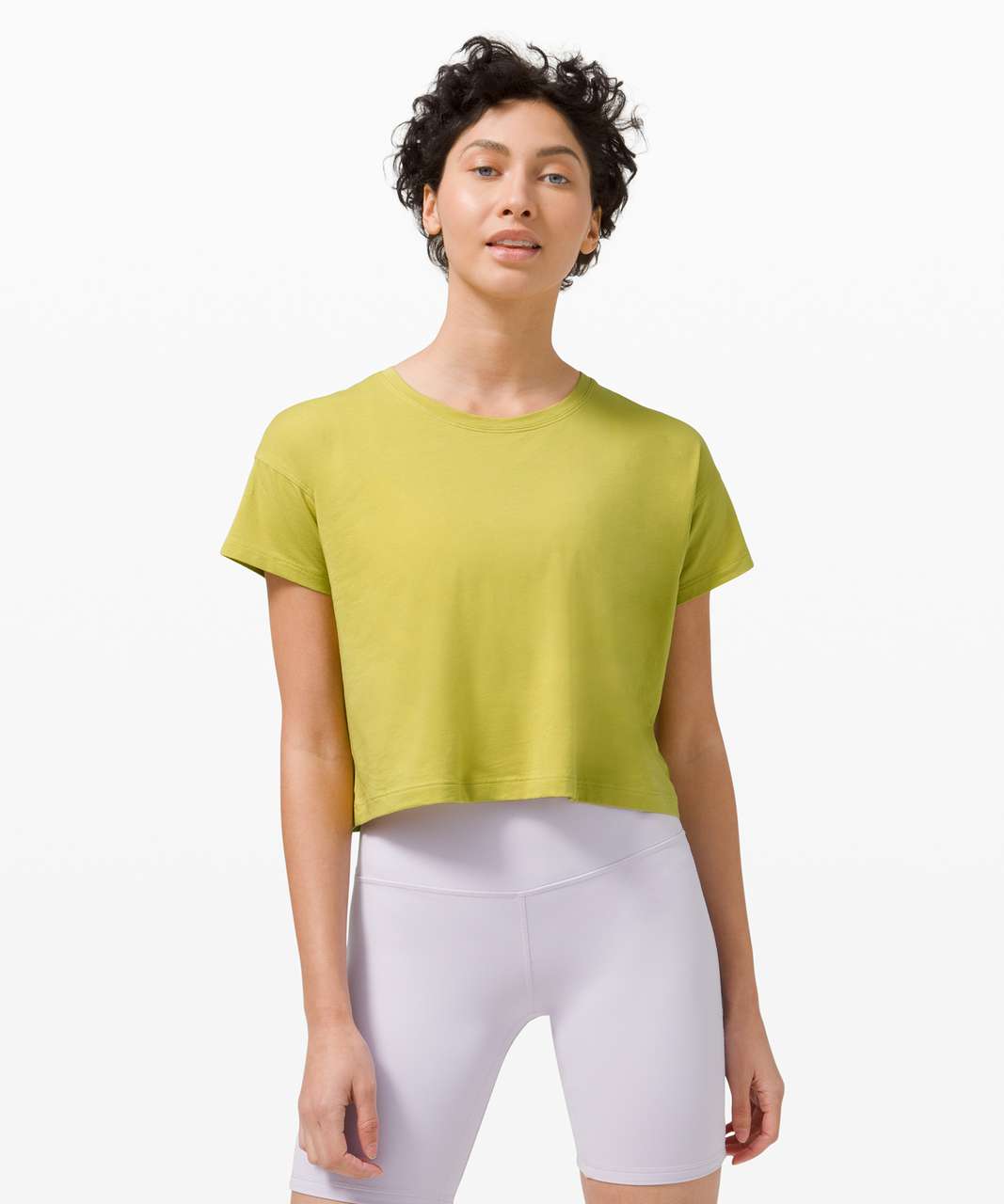 Lululemon Cates Tee - Yellow Pear