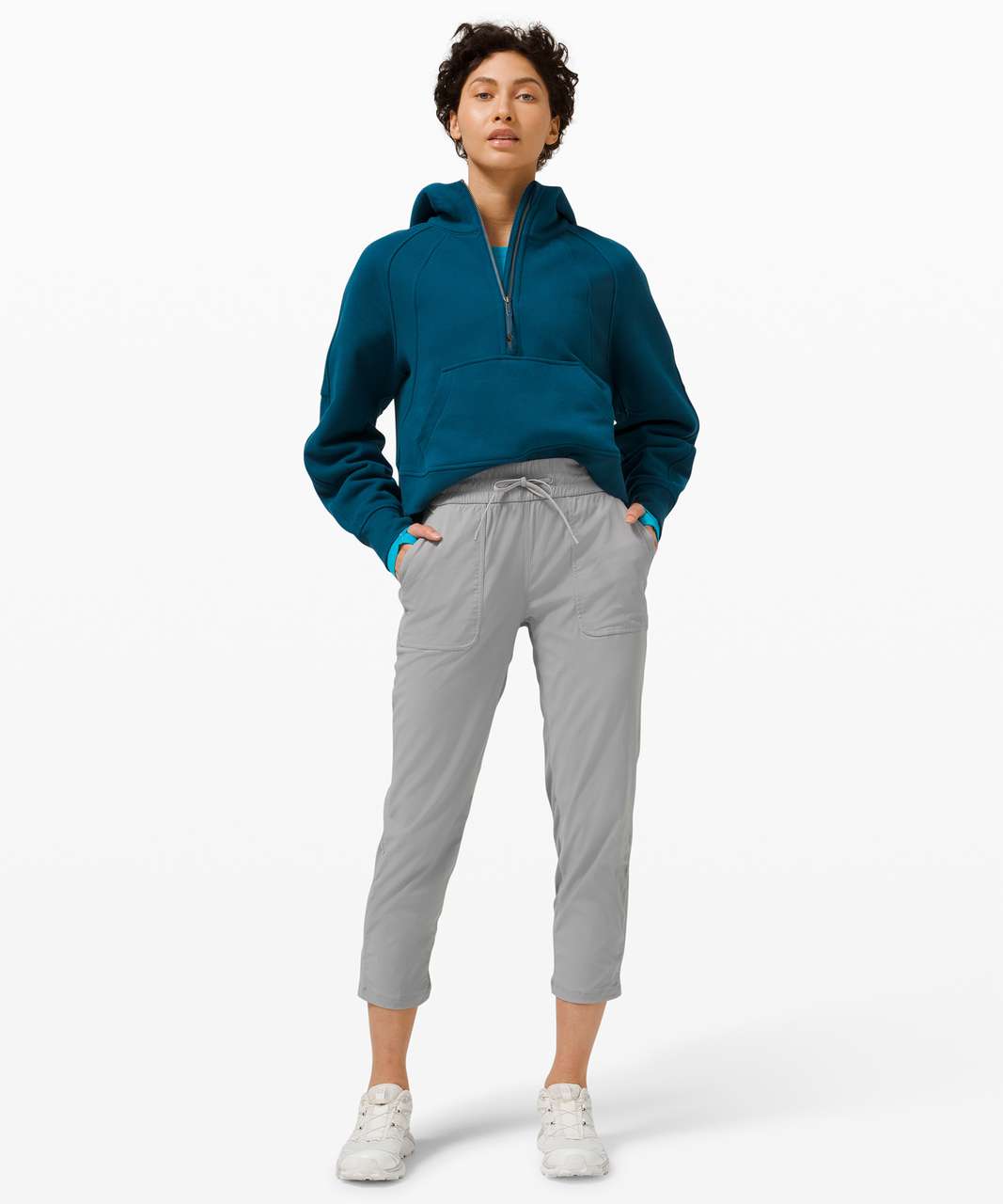 Lululemon Beyond the Studio Crop - Rhino Grey (First Release)