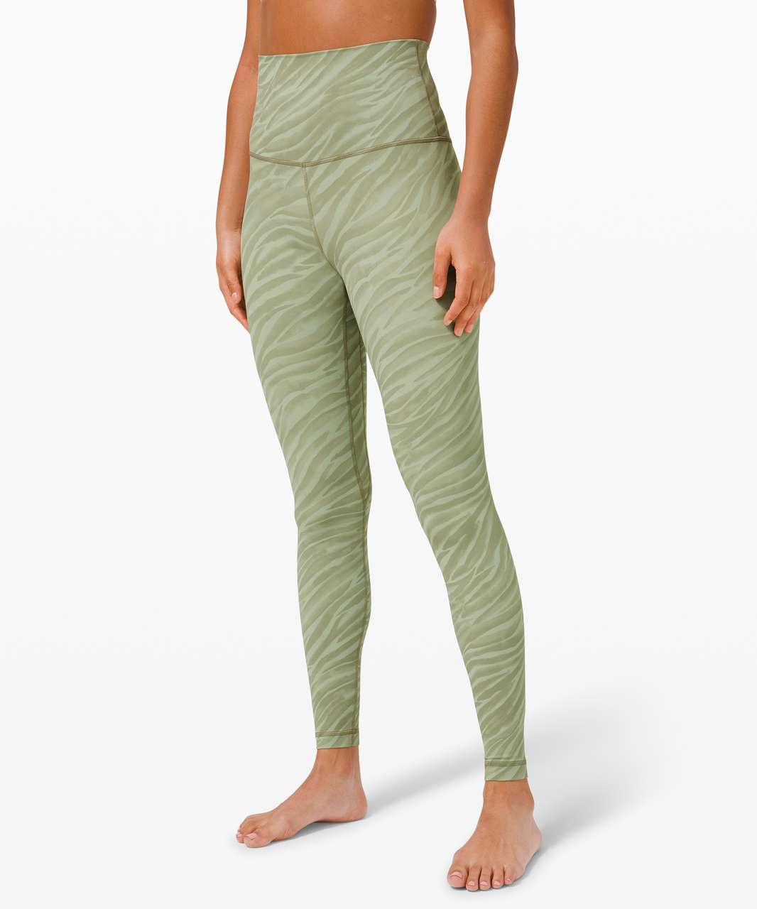 Lululemon Align Super-High Rise Pant 28 - Le Tigre Camo Green Fern Multi -  lulu fanatics