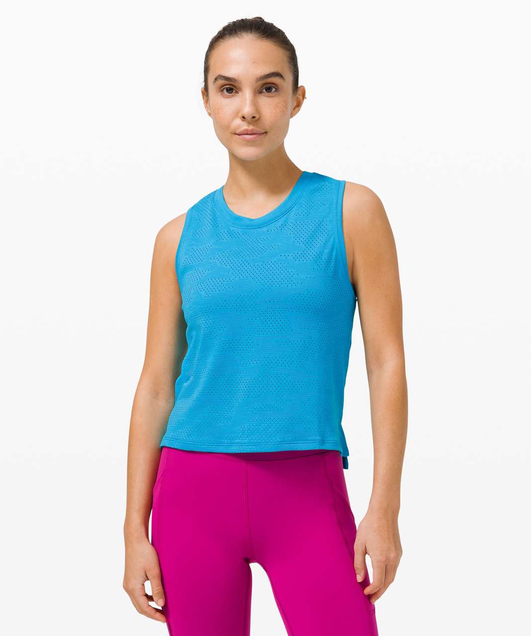 NWT Lululemon Train To Be Tank Top Size 6 Tidal Teal Color