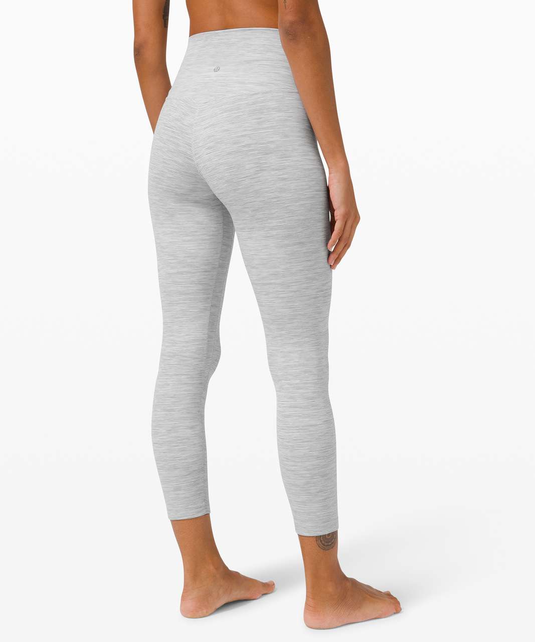 Lululemon Align Crop 23 - Wee Are From Space Nimbus Battleship