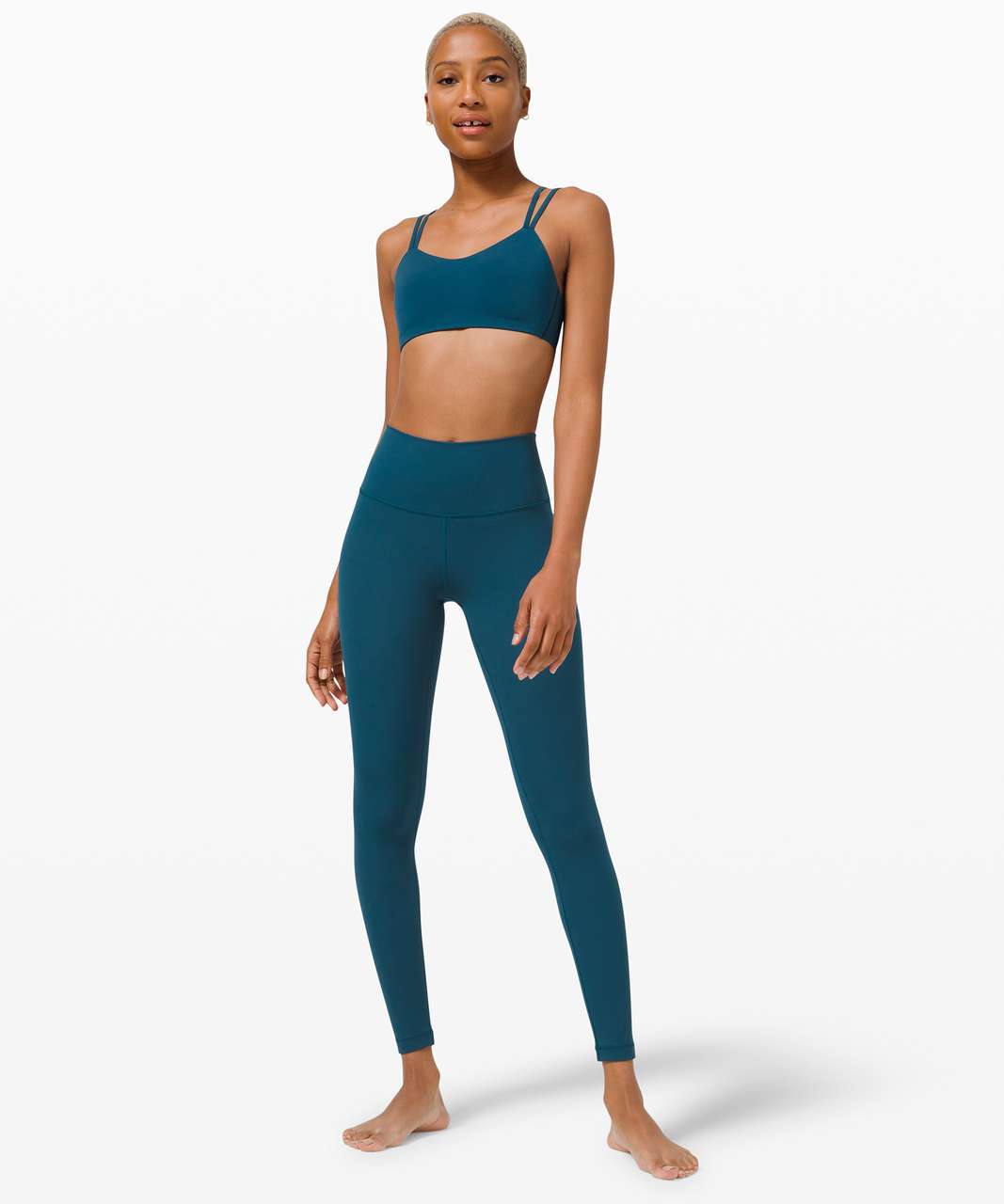 Lululemon Like a Cloud Bra *Light Support, B/C Cup - Blue Borealis - lulu  fanatics