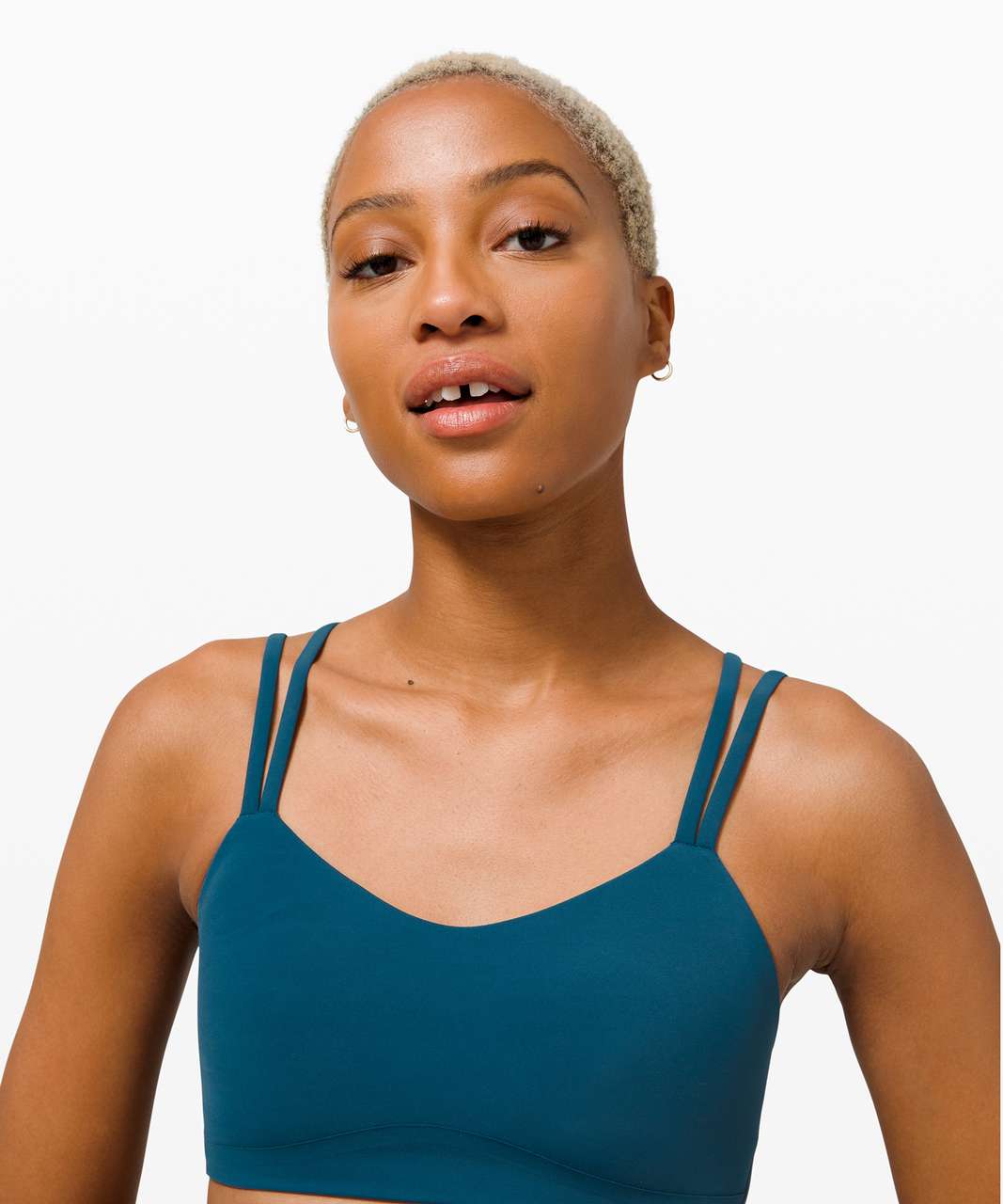 Lululemon Like A Cloud Bra Light Support in Blue Linen Size XXS - $35 (41%  Off Retail) - From Mia