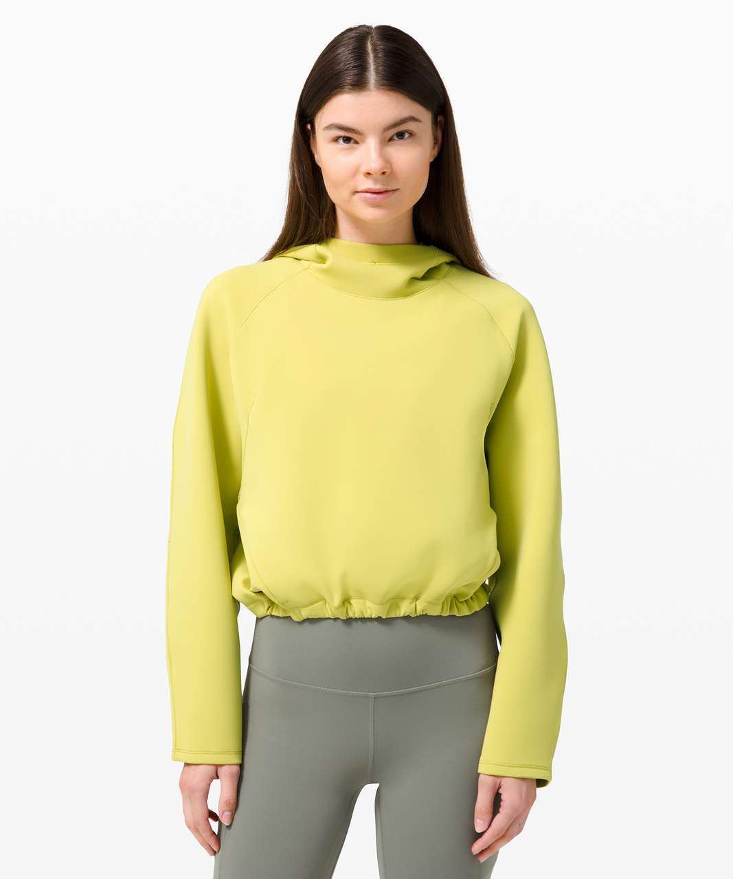 Lululemon AirWrap Pullover Hoodie - Yellow Pear