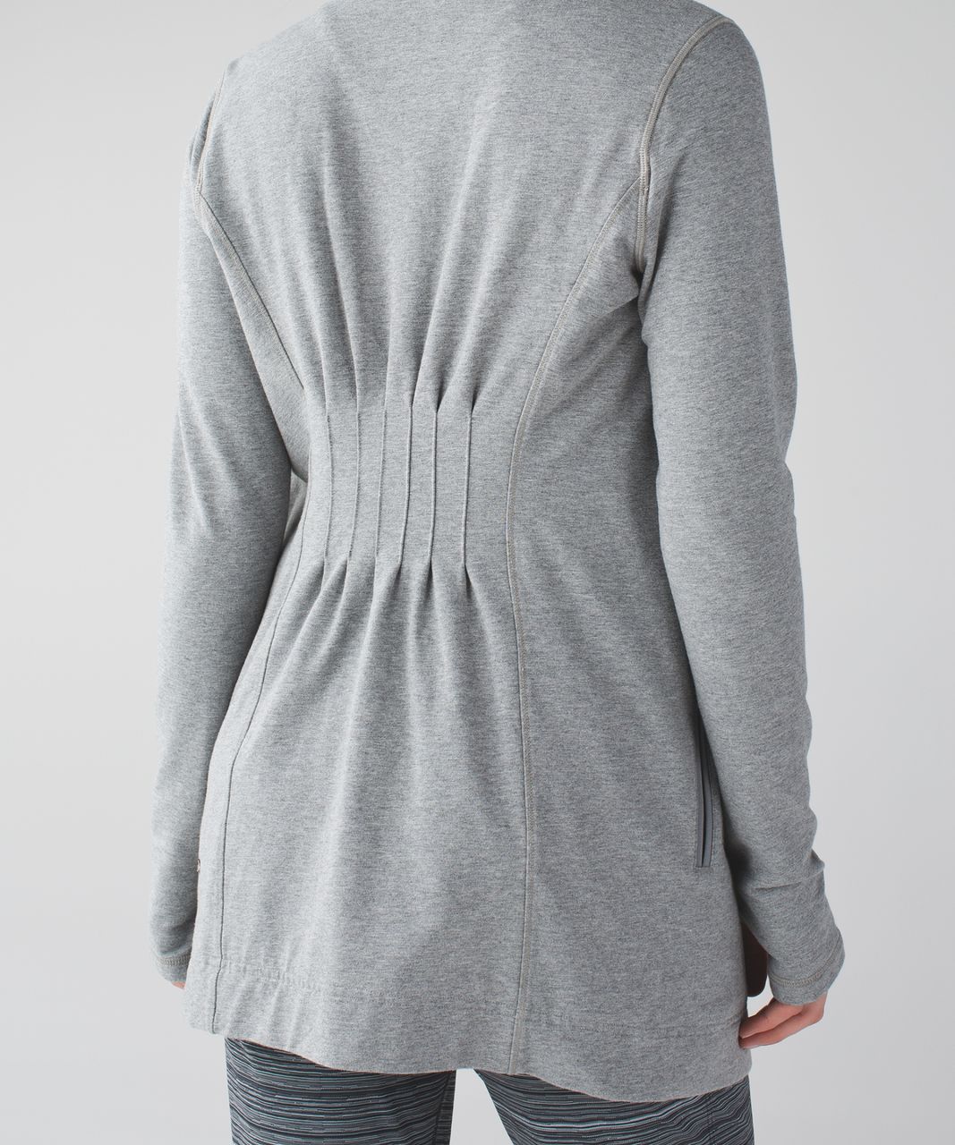 Lululemon Restore Wrap - Heathered Medium Grey