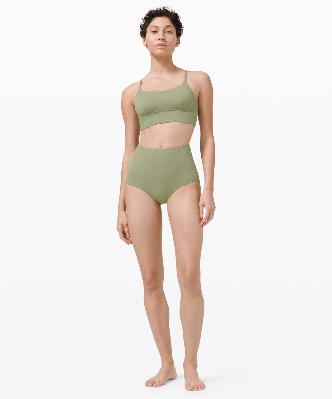 Lululemon Waterside Honeycomb Swim Bottom *High Waist, Full