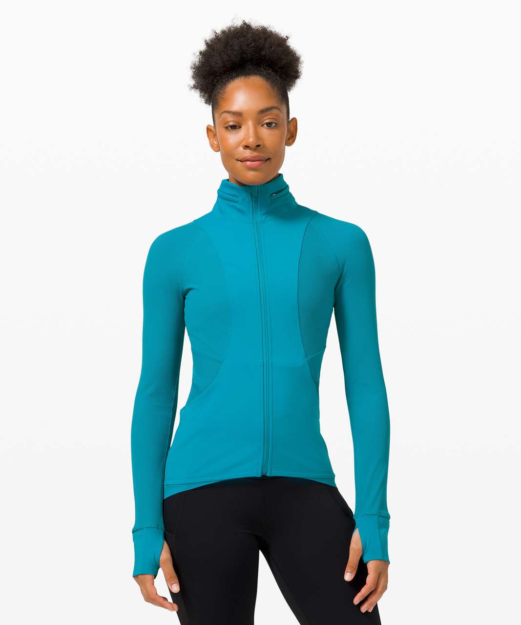 Lululemon Far and Free Jacket - Hawaiian Blue - lulu fanatics