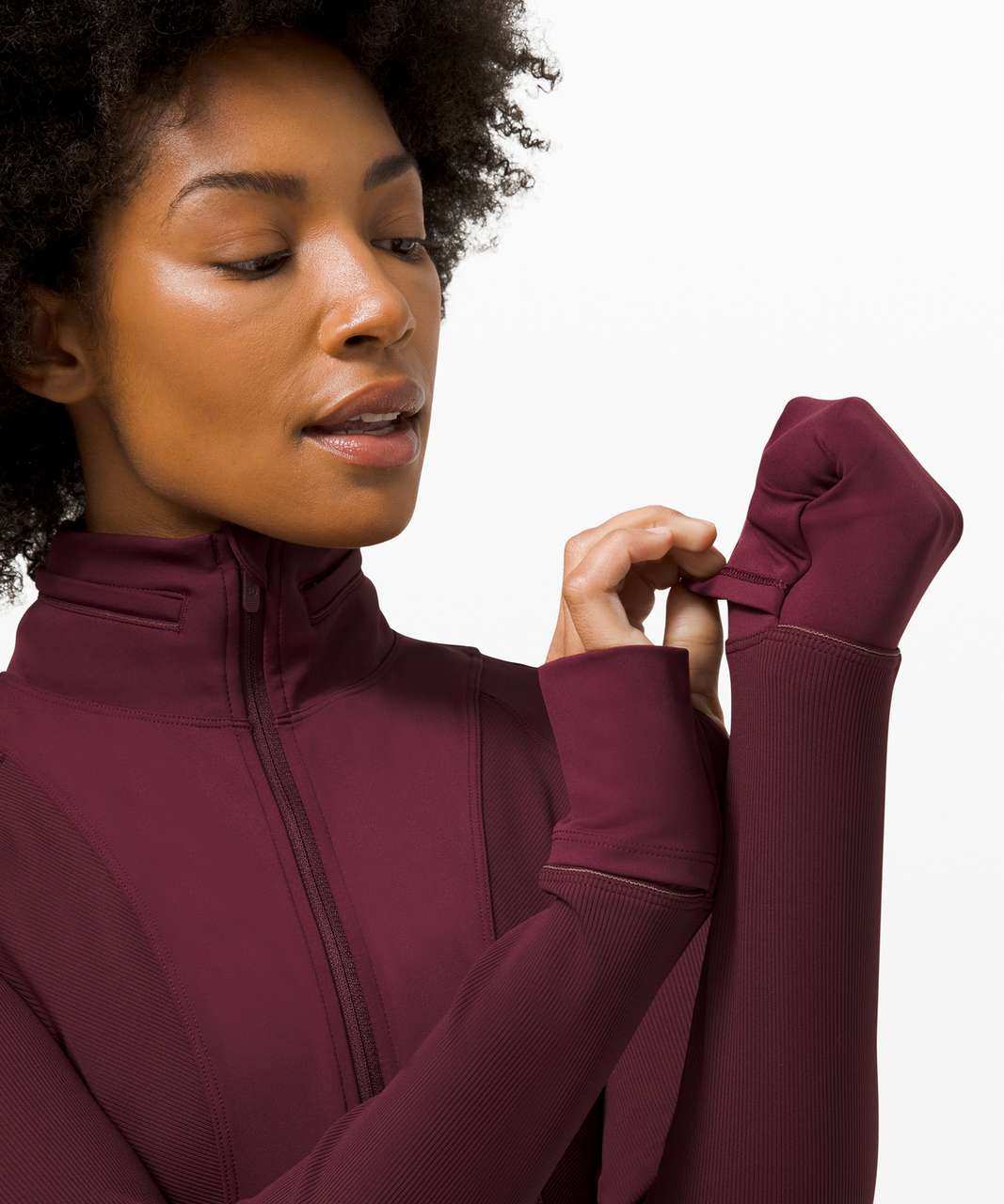 Lululemon Far and Free Jacket - Cassis - lulu fanatics