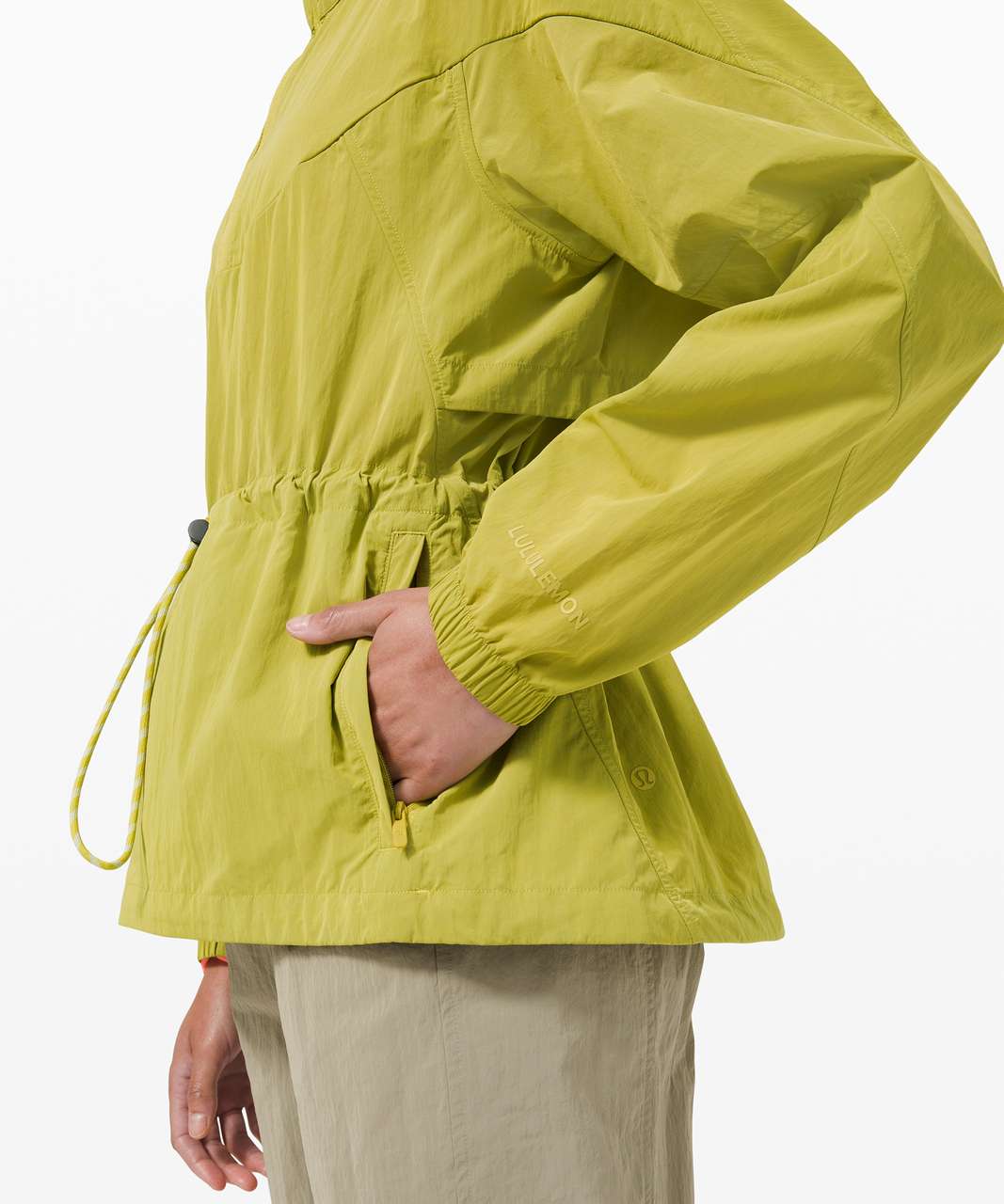 Lululemon Evergreen Anorak - Yellow Pear