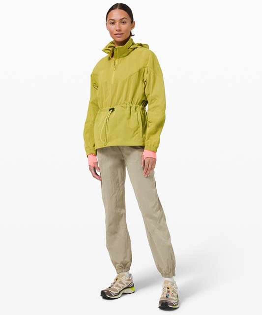 Lululemon Evergreen Anorak - Yellow Pear