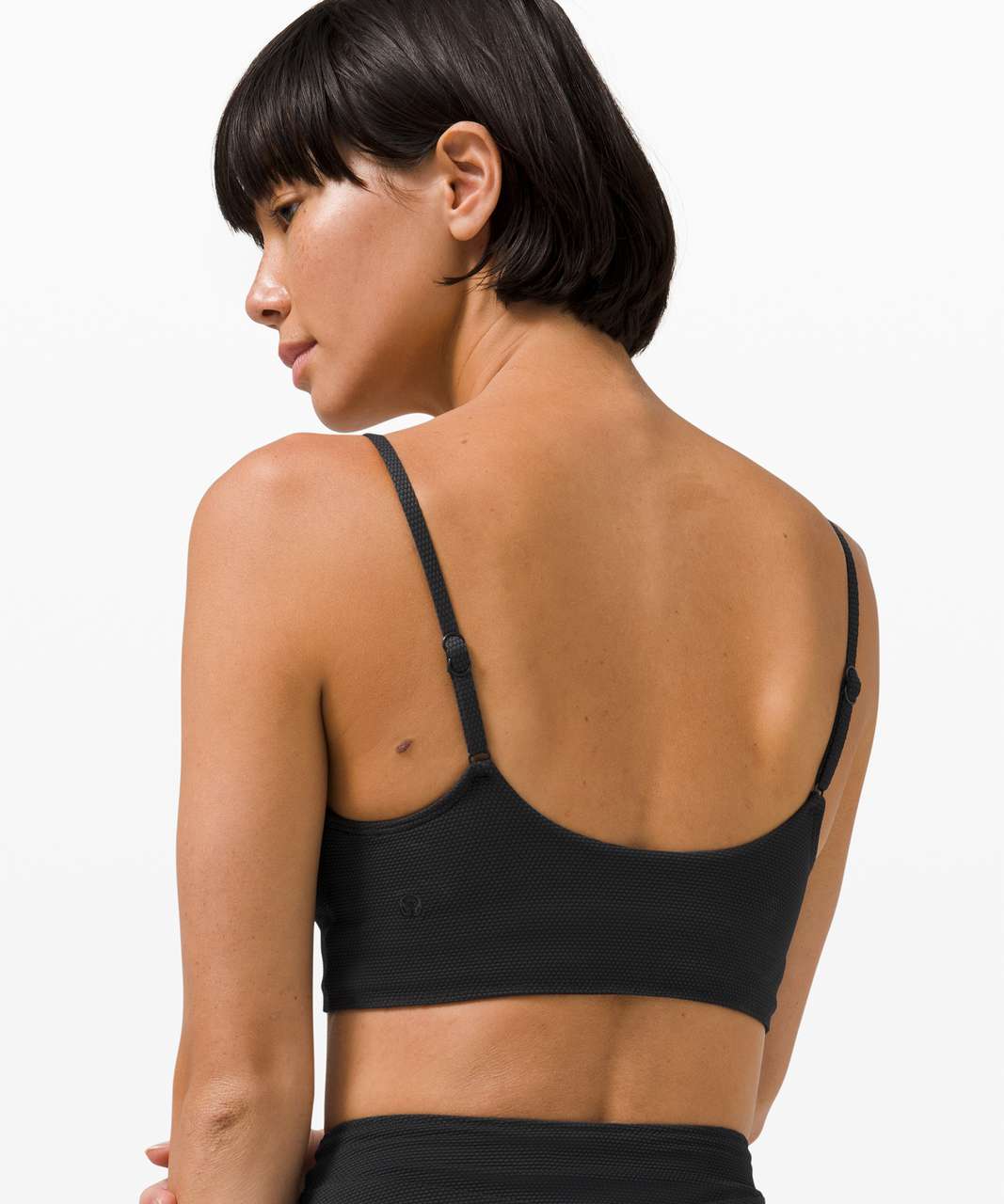 Lululemon Honeycomb Dip Swim Top *B/C Cups - Black