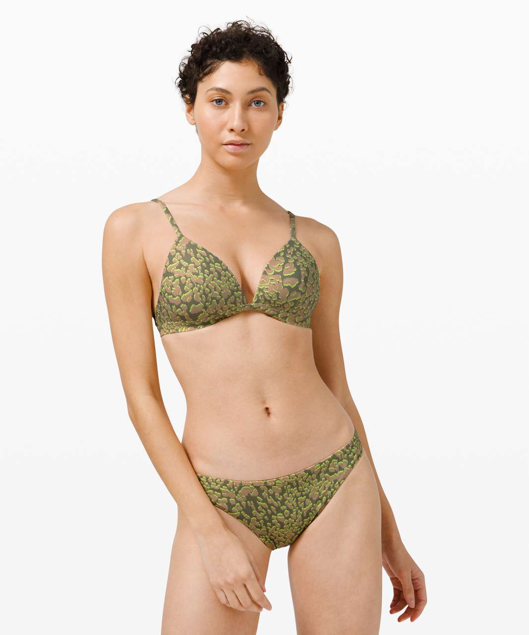 Lululemon Waterside Swim Top *A/B Cups - Wild Haven Multi - lulu