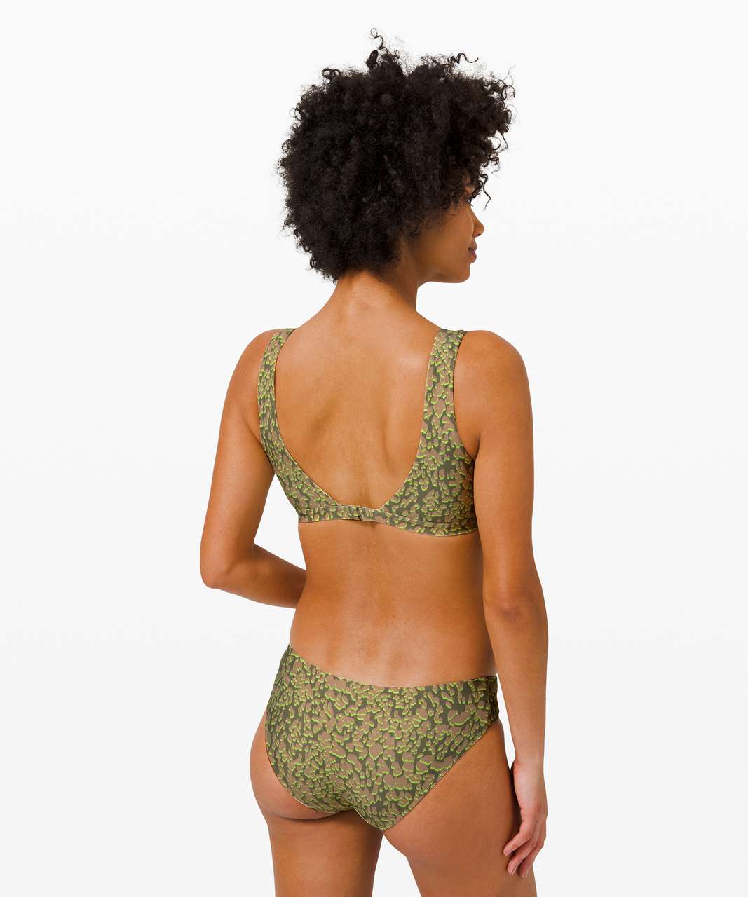 Lululemon Waterside V Swim Top *C/D Cups - Wild Haven Multi