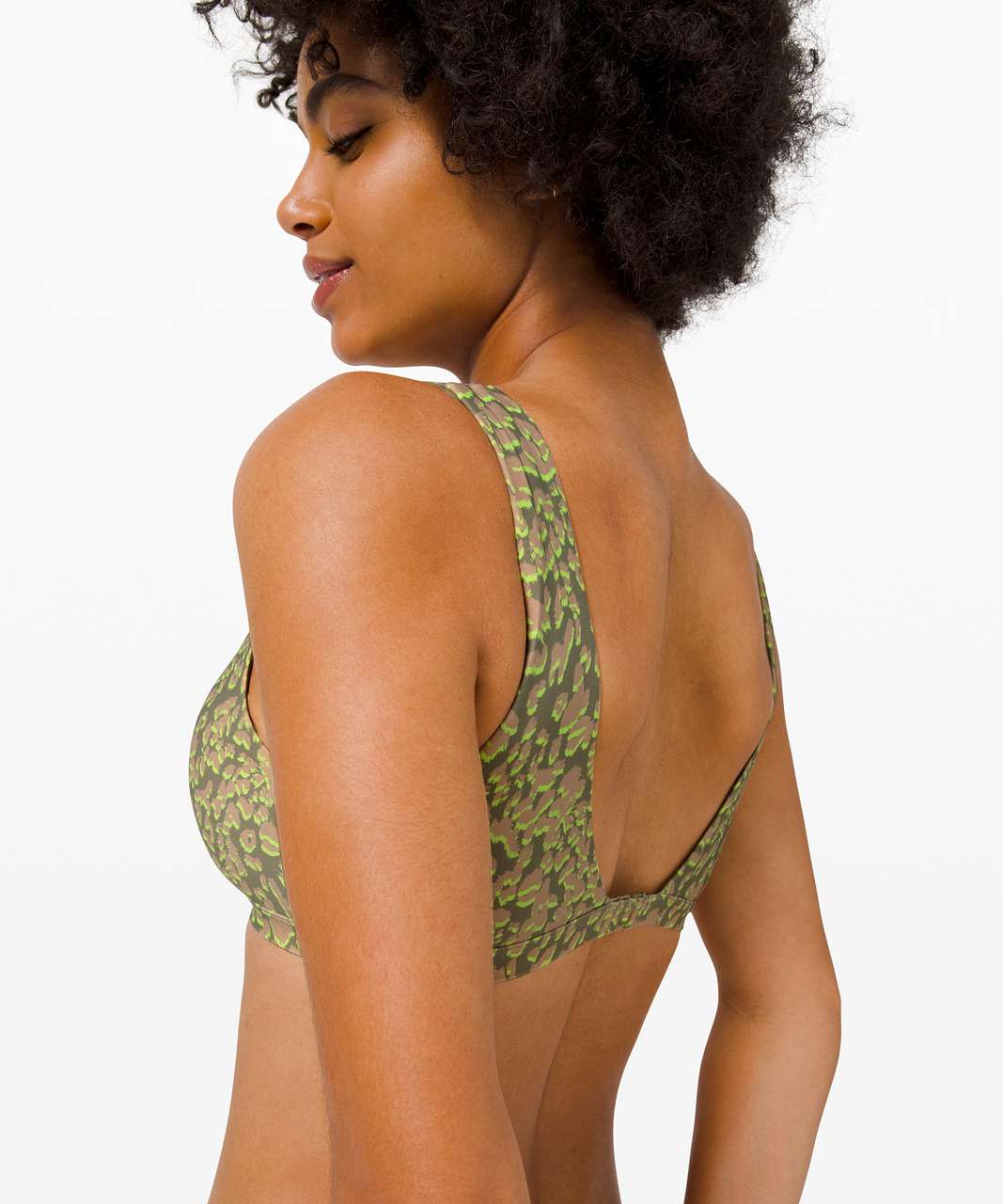 Lululemon Waterside V Swim Top *C/D Cups - Wild Haven Multi