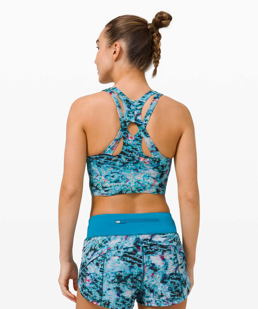 Lululemon Stash It All Bra - Wild Bluebell - lulu fanatics