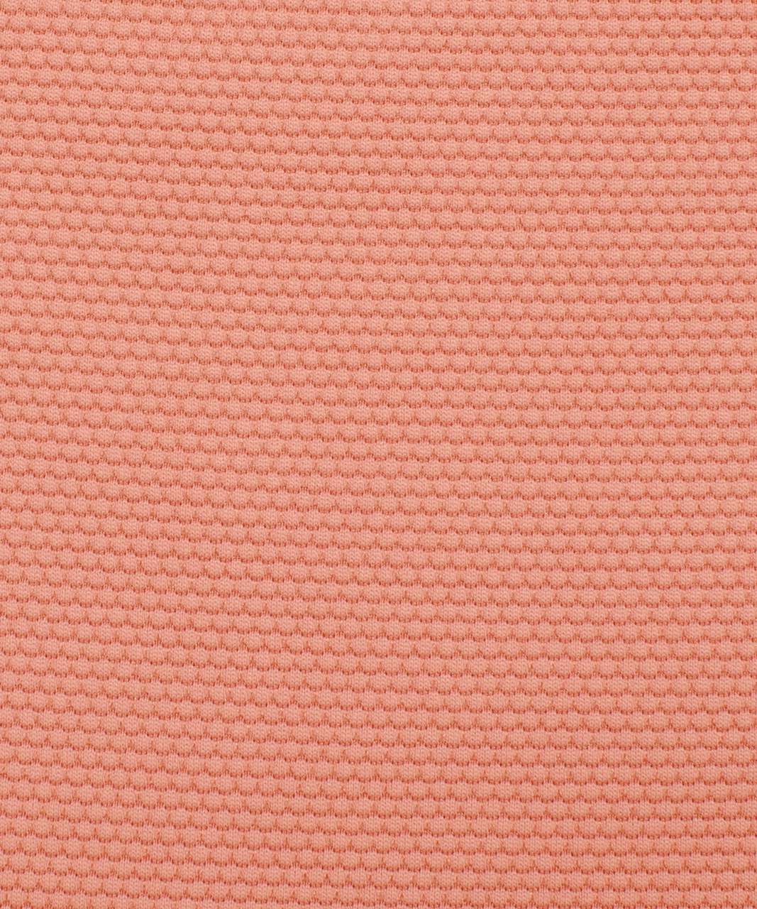 Lululemon Waterside Honeycomb V Swim Top *C/D Cups - Pink Savannah - lulu  fanatics